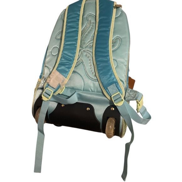 NWT Rare Rolling Backpack The Little Mermaid from the Disney Store - Picture 7 of 8